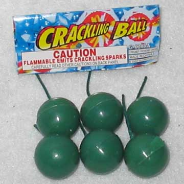 Color Crackling Balls 1 Pk