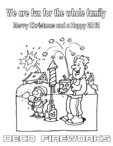 coloring page dec 2012